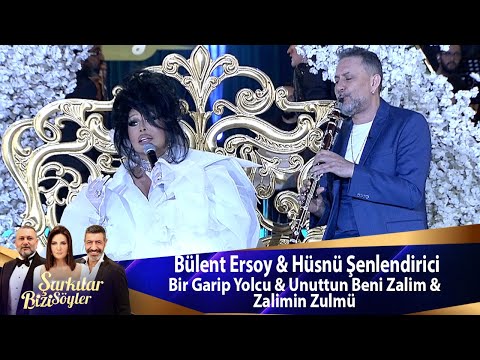 Bülent Ersoy & Hüsnü Şenlendirici - Bir Garip Yolcu & Unuttun Beni Zalim & Zalimin Zulmü