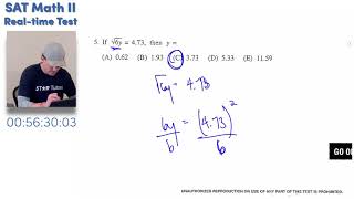Star Tutors SAT Series: TIMED SAT Math Level II Exam (CB4) - Can Chase get a PERFECT SCORE (800)!?