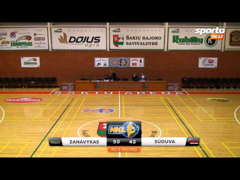 SportoTV.lt: NKL „Zanavykas" - „Sūduva-Mantinga" 2014-03-08