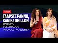 Taapsee Pannu Kanika Dhillon On Cinema Criticism And Egos Most Heroes Still Decide Their Heroine