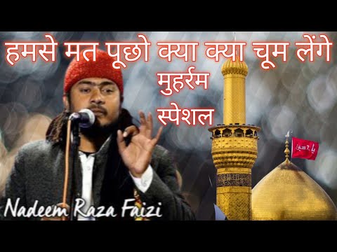 Humse Mat Pucho Kya Kya Chum Lenge by Nadeem Raza Faizi|Muharram Special|#yahussain #naatsharif #ali