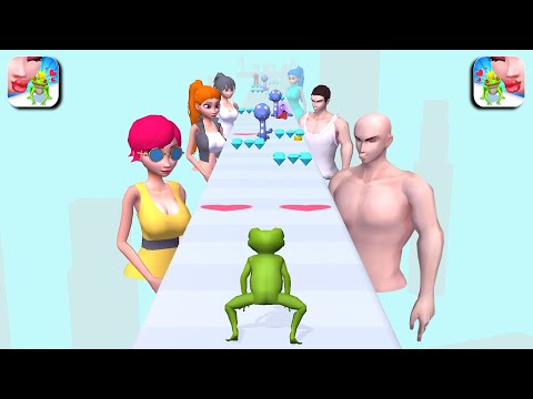 📌 Satisfying Mobile Games TOP LEVEL Playing 11111 Tiktok Frogprince App Gameplay Relaxing104HVMERO