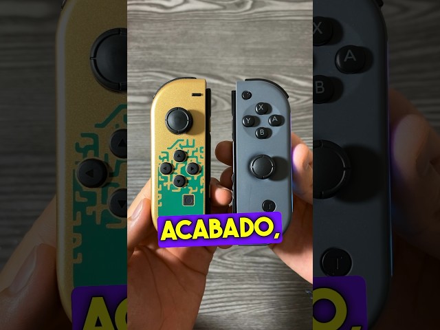 Vídeo relacionado con Agarre cómodo Joy-Con de PowerA para Nintendo Switch - Master Sword deteriorada