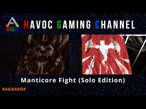 Ragnarok: Manticore Fight Solo (Gamma Difficulty)