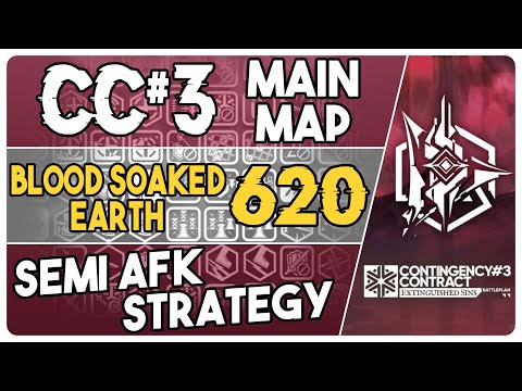 CC#3 - Blood-Soaked Earth 620 Points | Semi-AFK Strategy | Extinguished Sins |【Arknights】