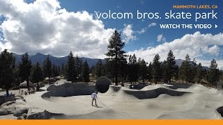 Mammoth Lakes Volcom Brothers Skate Park