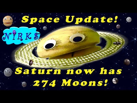 Saturn Now has 274 Moons!  Nirks Space Update  / Planet Saturn has 128 new moons!