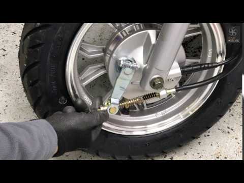 Nova Motors Bendi - Trommelbremse einstellen