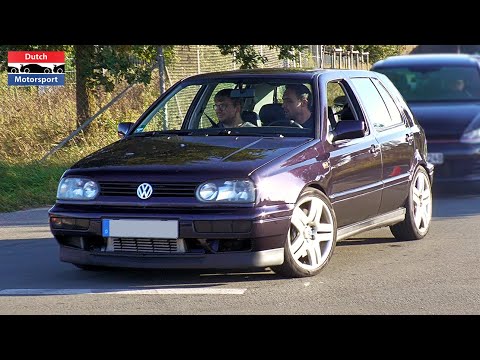 600HP VW Golf VR6 Turbo + 400HP Bora VR6 Supercharged - FLYBYS & LOUD Accelerations!