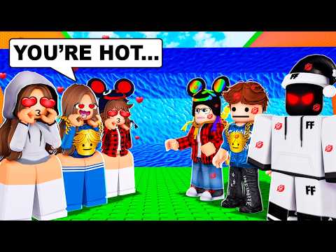 All Youtubers Meet Their CRUSHES In Escape Tsunami..