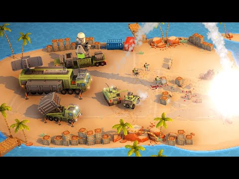 They Updated this ABSOLUTELY GLORIOUS Modern 'Warfare 1944' Turret Defense Tug of War Strategy Game