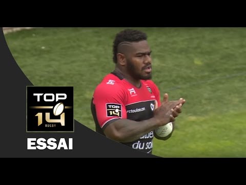 TOP 14 ‐ Essai Josua TUISOVA (RCT) – Toulon-Castres – J24 – Saison 2016/2017