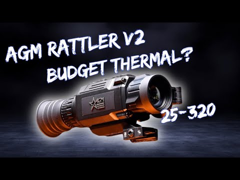 AGM Rattler V2 25-320 Review | Great Budget Thermal Scope