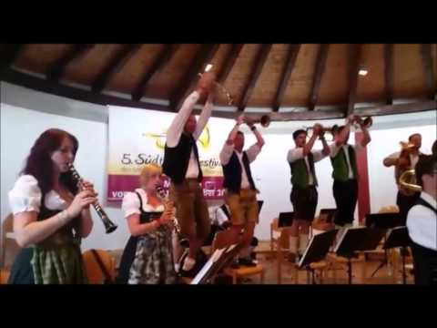 Die Blech K´hopt-Musikanten beim 5. Südtiroler Festival der böhmischen & mährischen Blasmusik