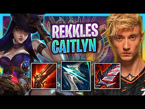 REKKLES HARD CARRY WITH CAITLYN! | FNC Rekkles Plays Caitlyn ADC vs Jinx!  Season 2023