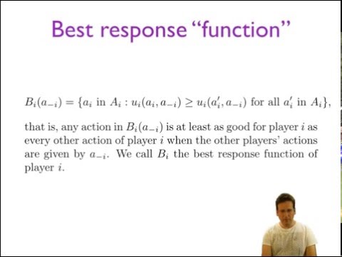 Nash Equilibrium--formal definition