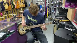 Video thumbnail for Gretsch Junior Jet Bass II Short Scale by East Coast Music Exchange