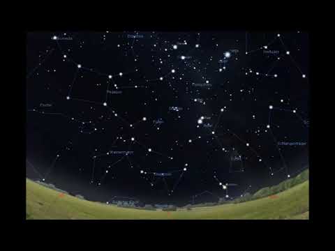 Sternzeit 22.08.2019 Versteckter Jäger im Delfin. Sternbild mit zwei kuriosen Sternnamen