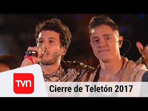 Sebastián Yatra y Joey Montana prenden la noche en el cierre de Teletón | Teletón 2017