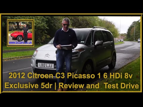 2012 Citroen C3 Picasso 1 6 HDi 8v Exclusive 5dr | Review and  Test Drive