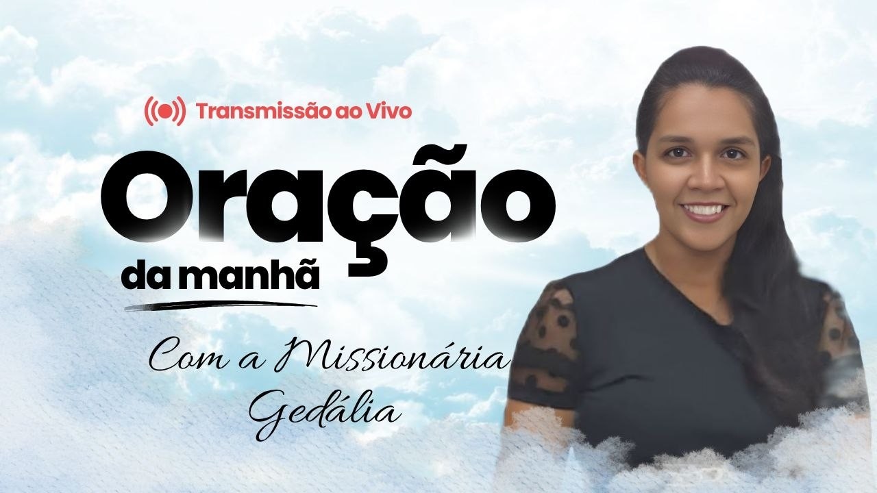 ORAÇÃO DA MANHÃ / ORAÇÃO AO VIVO | Deus Está Entrando Com Providência Agora