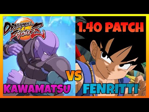 DBFZ 1.40 - KAWAMATSU vs FENRITTI gameplays (Hit, Kefla, Gogeta Blue vs UI Goku, Hit, GT Goku)