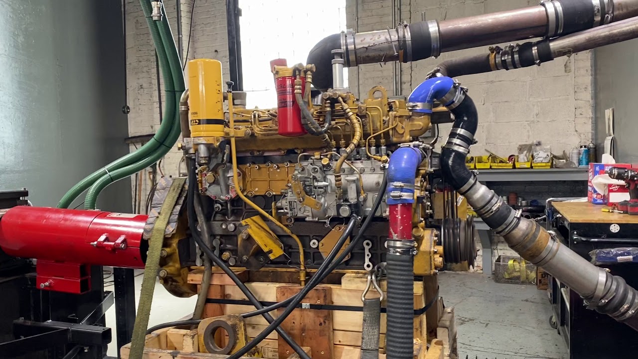 DYNO Testing a CAT Engine