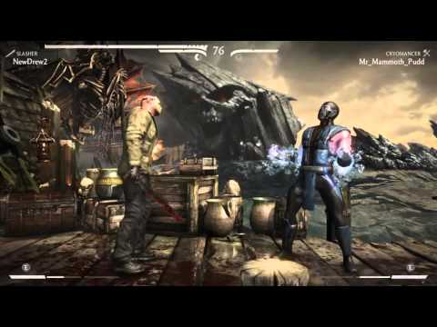Jason (Slasher) VS Sub-zero. Best Match Ending Ever! MKX Online Rank!