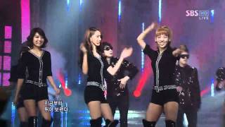 PSY - Right Now with SNSD , Nov28.2010 1/4 GIRLS&#39; GENERATION Live 720p HD