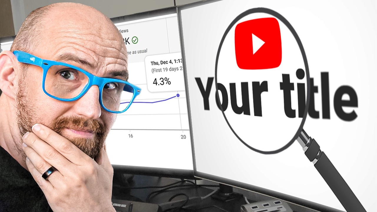 The PERFECT YouTube TITLE FORMULA Actually Exists