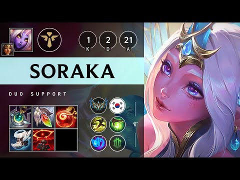 Soraka Support vs Pyke - KR Challenger Patch 25.17