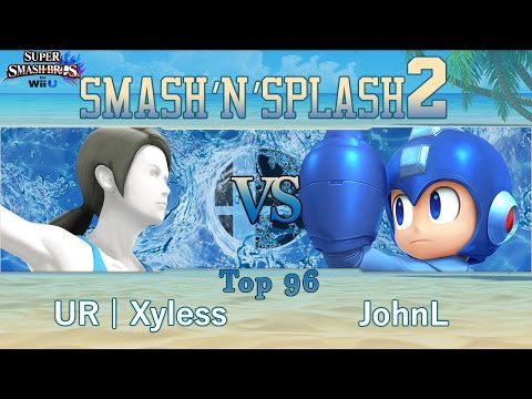 Smash'N'Splash 2  Top 96 - UR | Xyless (Wii Fit) vs JohnL (Mega Man)