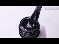 Molekula DIAMOND Gel No. 517 gel-varnish (black, with sparkles and mica), 6 ml