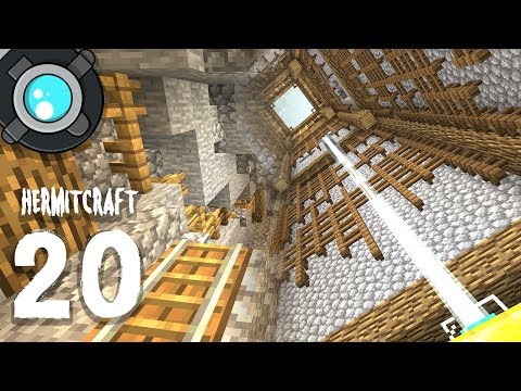 HermitCraft 6: 20 | Rail Powered SHAFT!