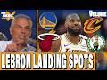 Next LeBron team: Cavs, Warriors, Heat, Celtics? + Caitlin Clark DISRESPECT | Colin Cowherd HERD NBA