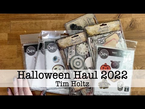 Halloween Haul - Tim Holtz