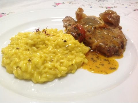 Risotto alla Milanese con Ossobuco