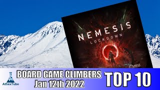 Top 10 Board Game Climbers for Week Ending in January 12th 2022