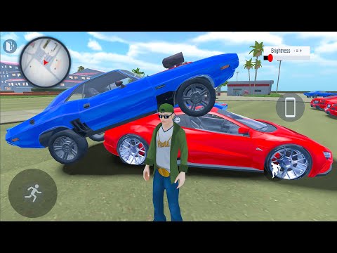 Giant Boy Driving Super Cars and Motorbikes in Grand City Simulator - Android Gameplay.
