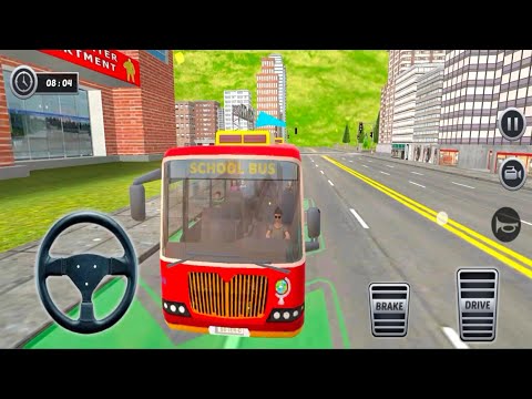 School Bus Coach Driver Games Gameplay