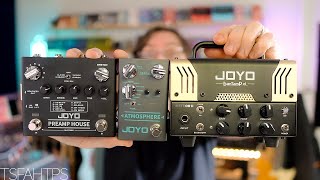 Video thumbnail for First Impressions - Joyo Preamp House, Atmosphere & Meteor II by TheSuperFunAwesomeHappyTimePedalShow