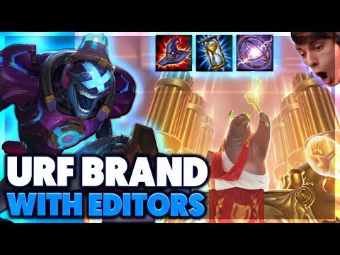 I PLAY URF WITH MY EDITORS (VOICE COMMS) | URF BRAND FULL GAMEPLAY - BunnyFuFuu