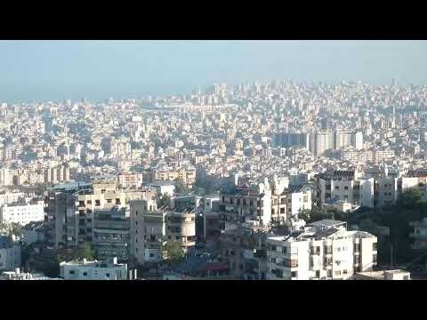 View of Beirut’s southern suburbs