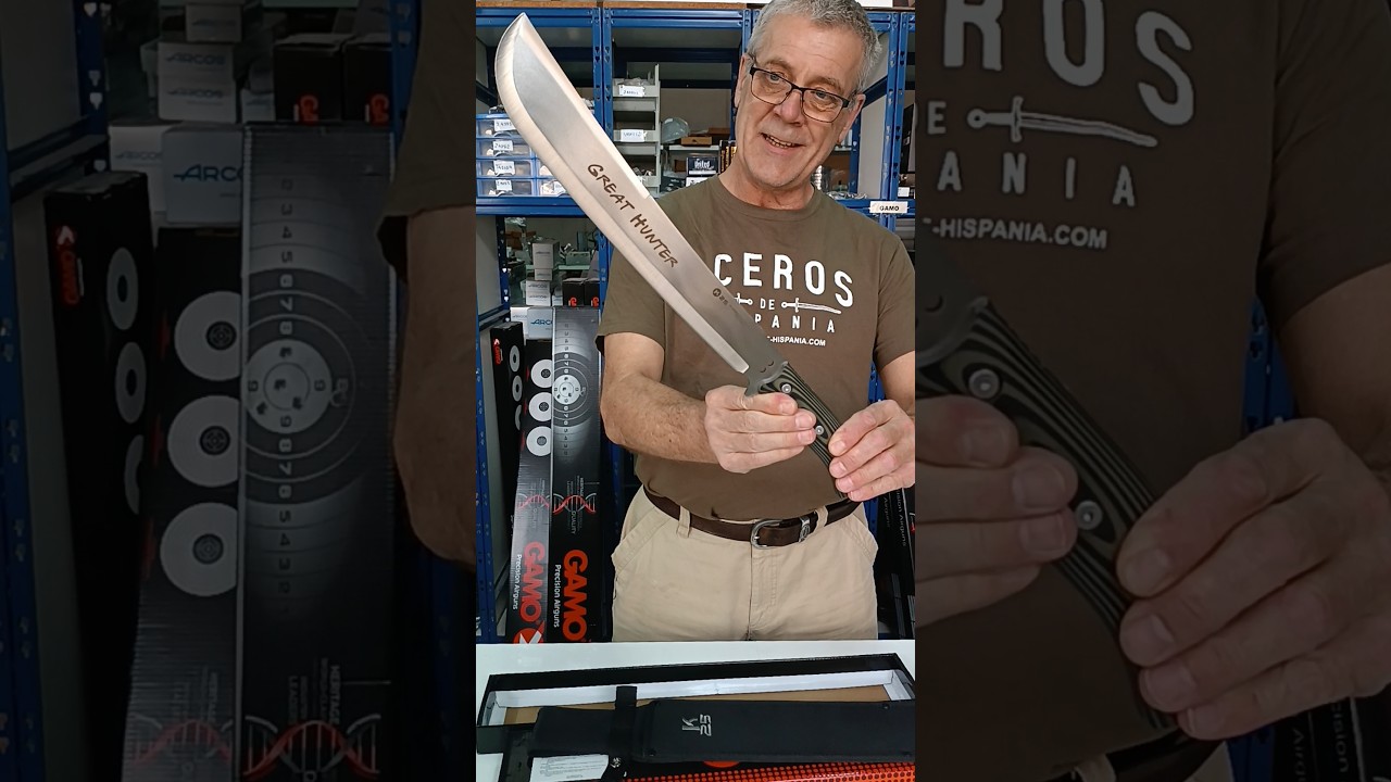 Machete K25 "Great Hunter" G.10 grün-ne