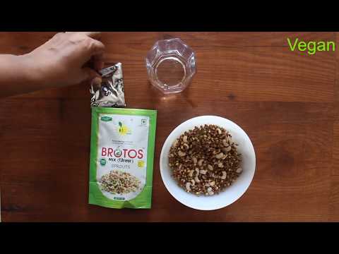 Brotos instant dehydrated mix sprouts, packaging size: 250