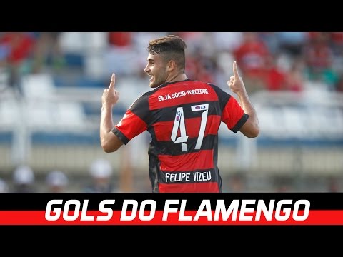 GOLS - Flamengo 3 x 1 Bangu - Campeonato Carioca 2016 (5/3/16)