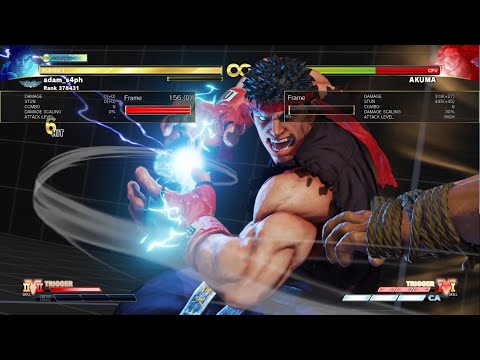 Street Fighter 5 Ryu VT2 Combo Video