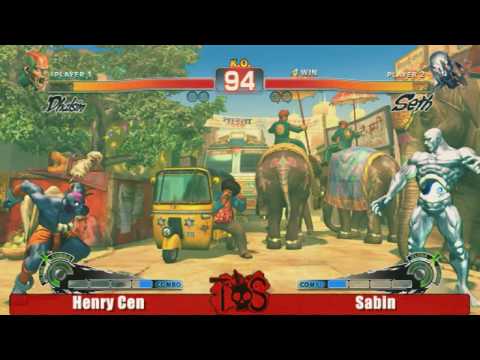 Road to Evo 2 SF4 Singles: Henry Cen vs Sabin