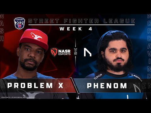 Problem X (Alex) vs. Phenom (Karin) - Bo3 - Street Fighter League Pro-US Season 4 Week 4