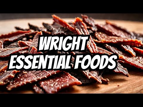Homemade Original Beef Jerky by Wright Essential Foods...